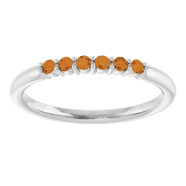 Accented Stackable Ring