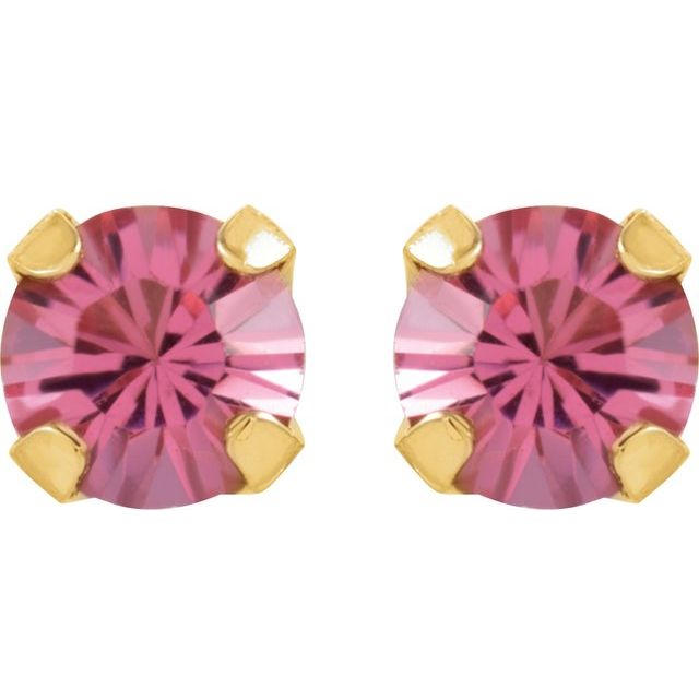 Inverness® Piercing Birthstone Stud Earrings