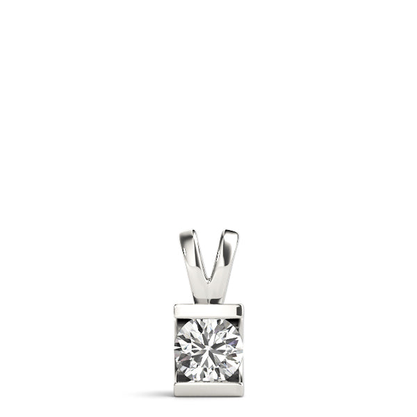 1 CT Lab Diamond Solitaire Pendant