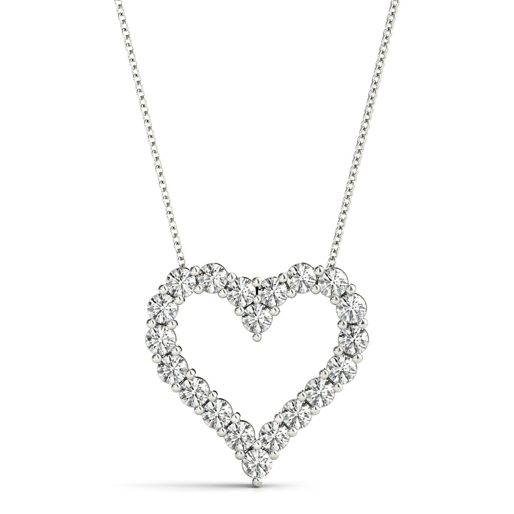 Diamond Lab Grown Heart Pendant