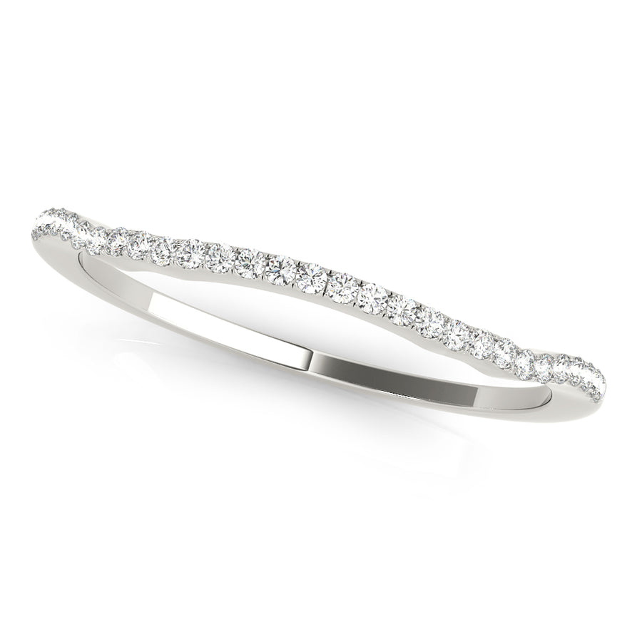 Diamond Wedding Ring with 29 Round Stones