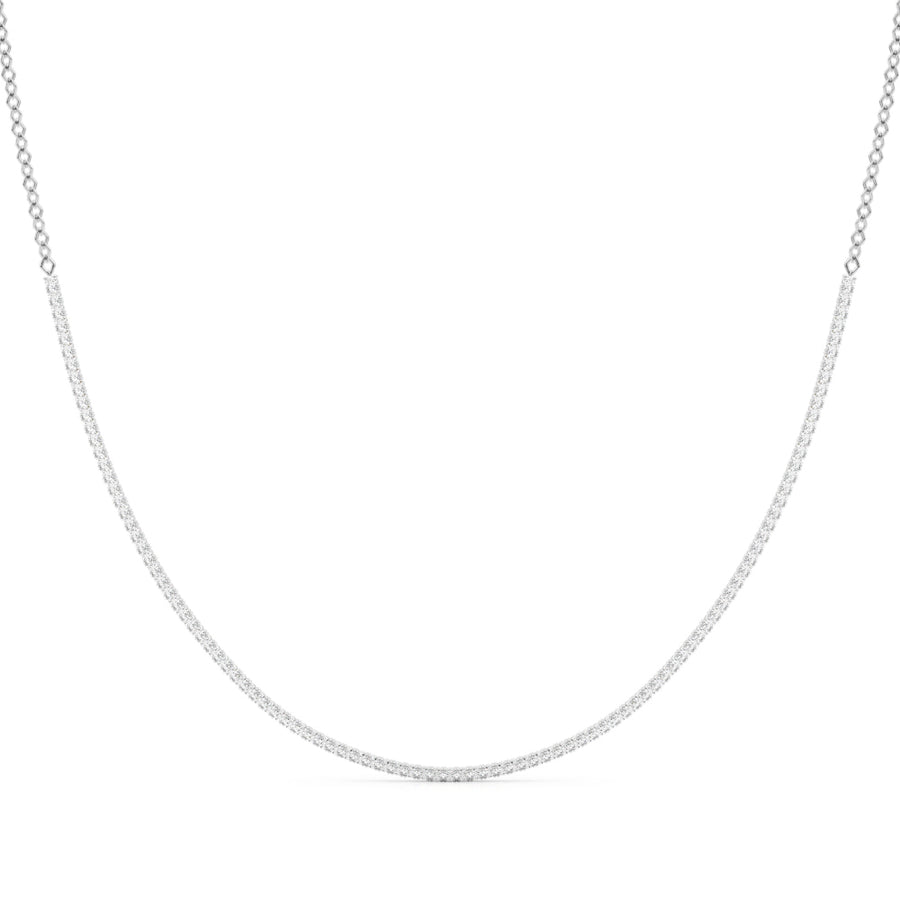 16"" Lab Diamond Tennis Necklace
