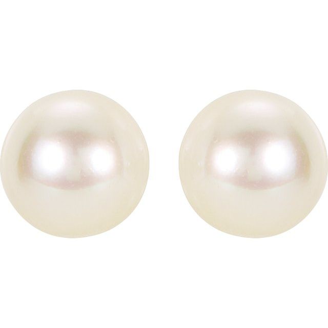 Pearl Stud Earrings