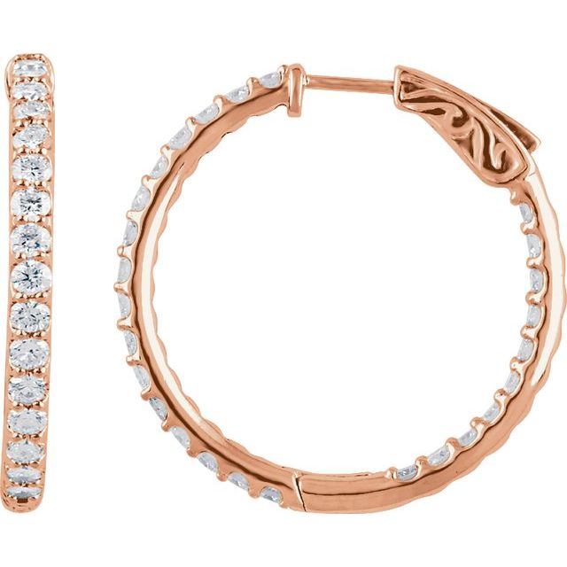 Inside-Outside Hoop Earrings