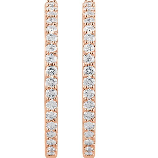 Inside-Outside Hoop Earrings