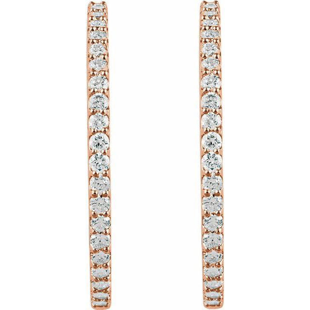 Inside-Outside Hoop Earrings