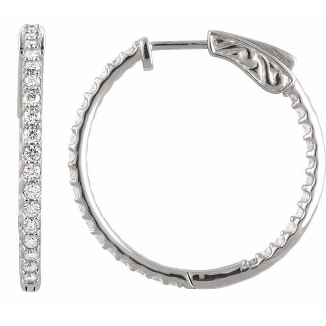 Inside-Outside Hoop Earrings