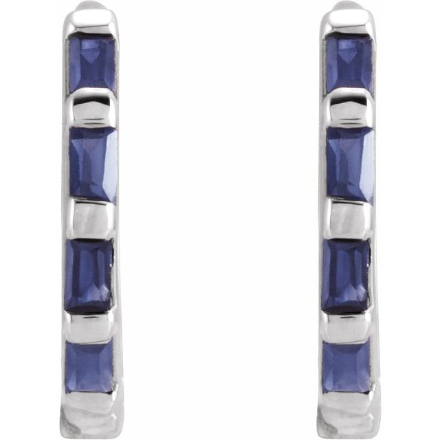 Baguette Huggie Earrings