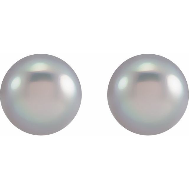 Pearl Stud Earrings