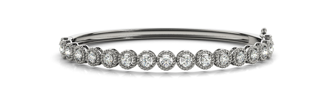 Lab Diamond Multi-Stone Fashion Bangle