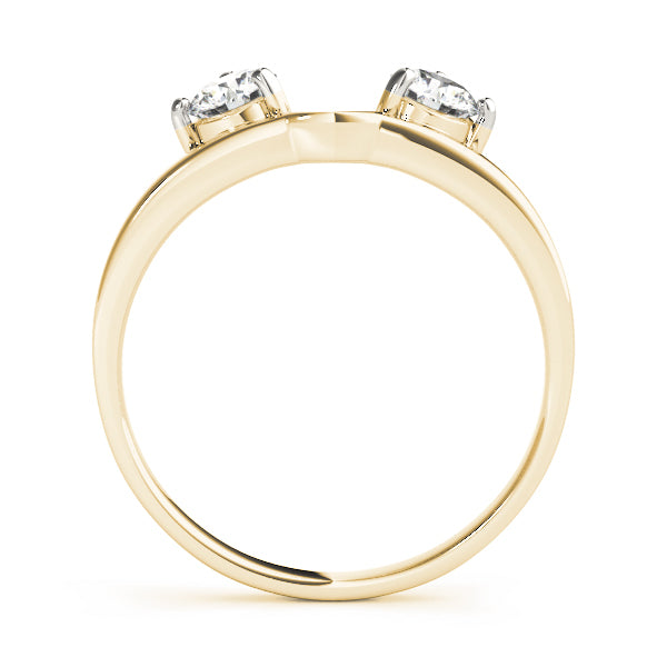 18K Yellow Gold 1/2 CT Diamond Wedding Band
