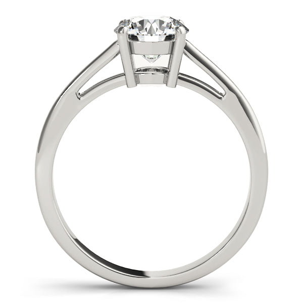 1.0 CT Round Diamond Solitaire Engagement Ring