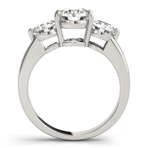 1.5 CTW Round Diamond Three Stone Ring