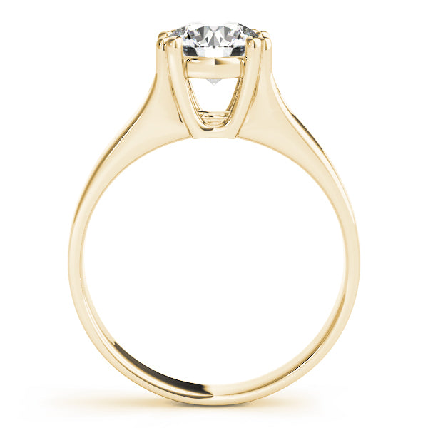 14K Yellow Gold 1ct Diamond Engagement Solitaire Ring