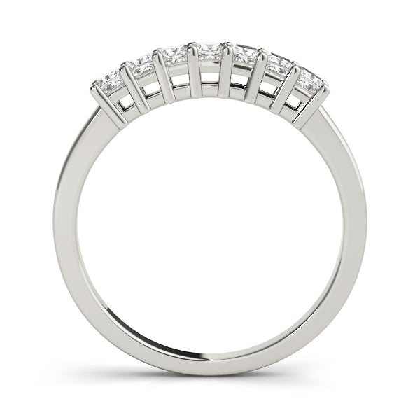 Princess Diamond Multi-Stone Wedding Band