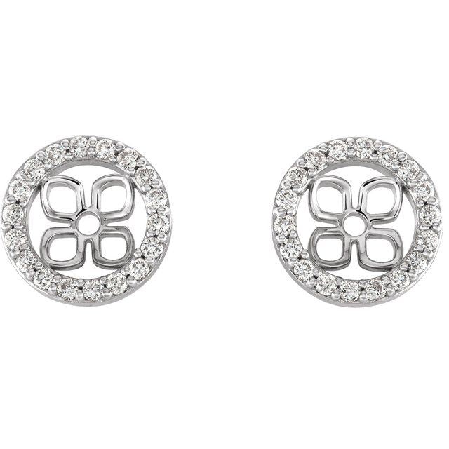 Halo-Style Earring Jackets