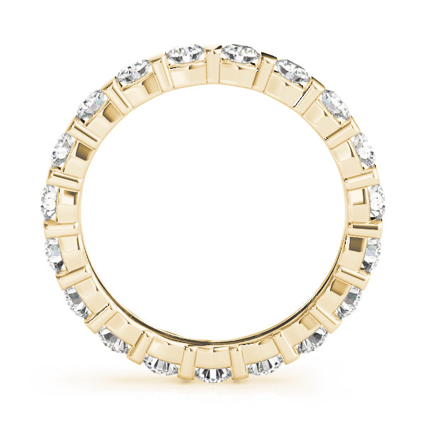 14K Yellow Gold 1.12 ctw Diamond Wedding Band