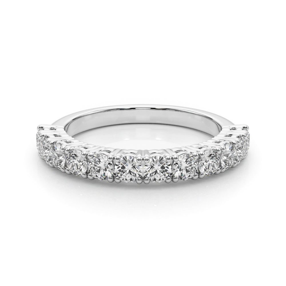 Lab Diamond Straight Band Ring