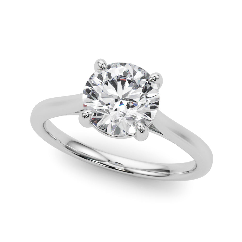 1 CT Lab Diamond Solitaire Ring