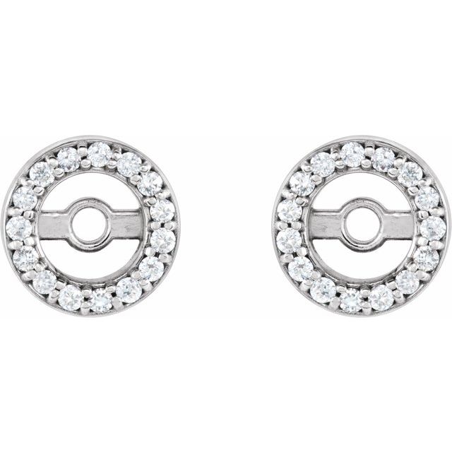 Halo-Style Earring Jackets