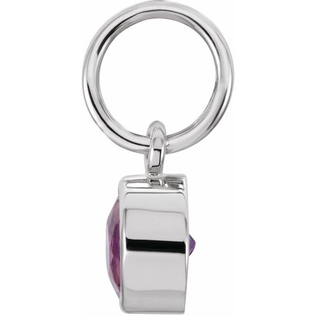 Posh Mommy® Imitation Birthstone Charm