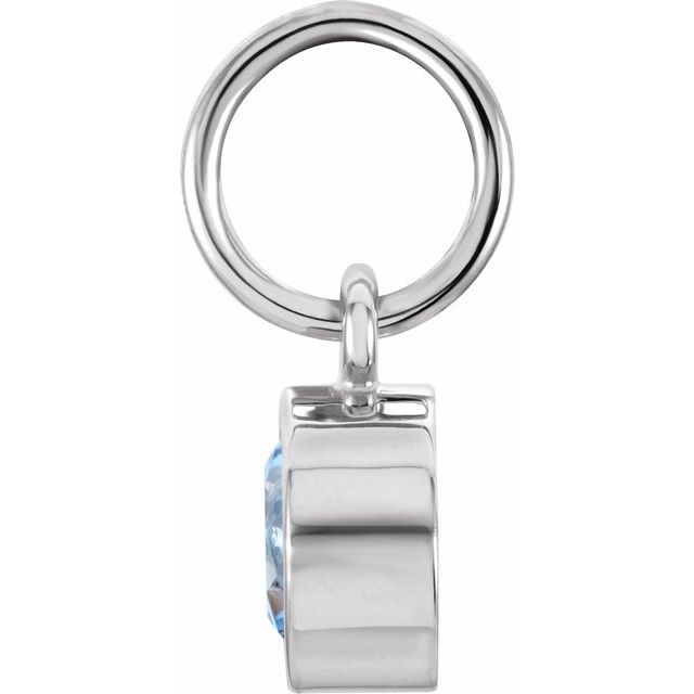 Posh Mommy® Imitation Birthstone Charm