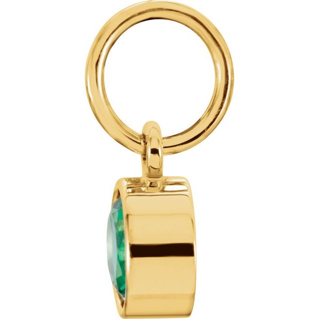 Posh Mommy® Imitation Birthstone Charm