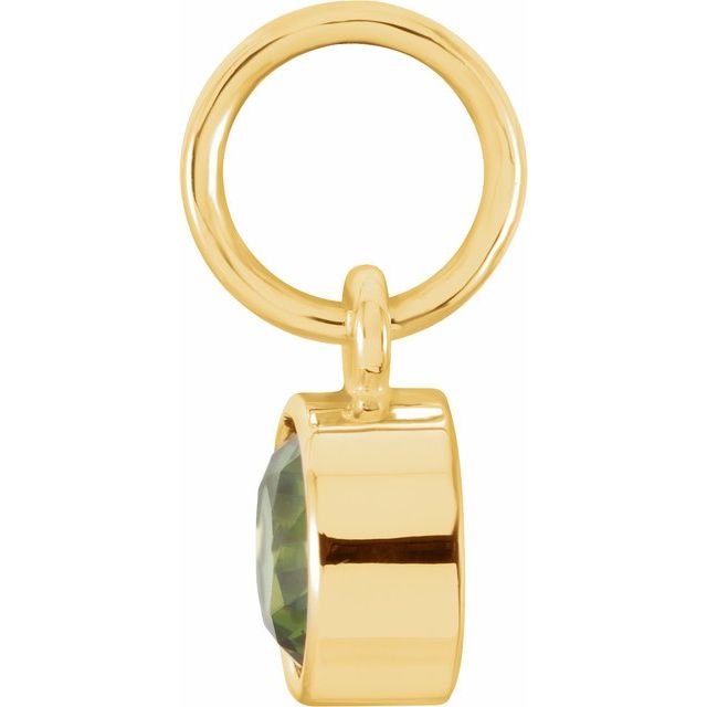 Posh Mommy® Imitation Birthstone Charm
