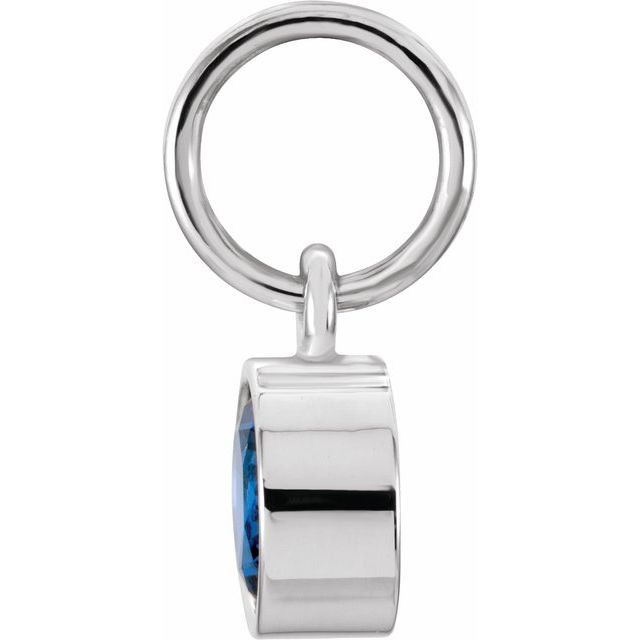Posh Mommy® Imitation Birthstone Charm