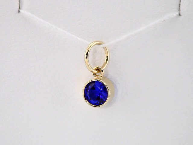 Posh Mommy® Imitation Birthstone Charm