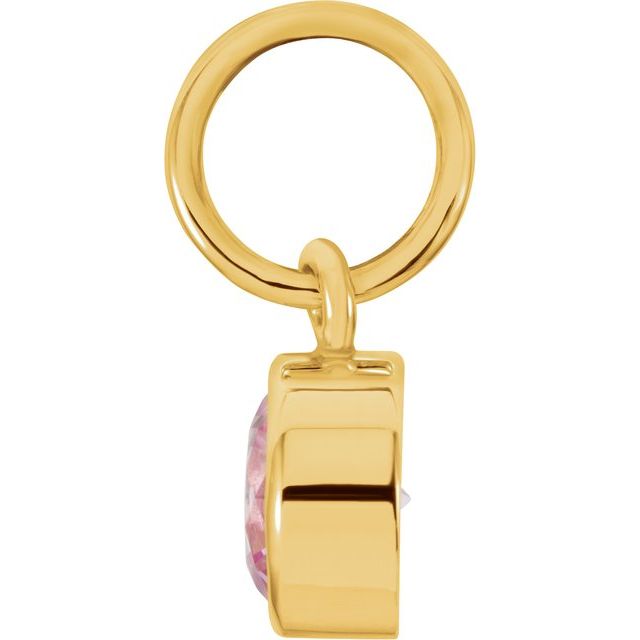Posh Mommy® Imitation Birthstone Charm