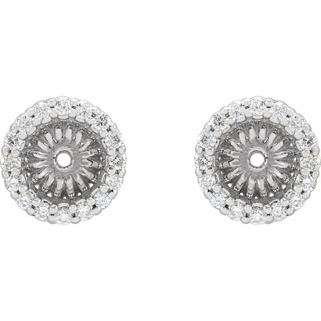 Halo-Style Earring Jackets