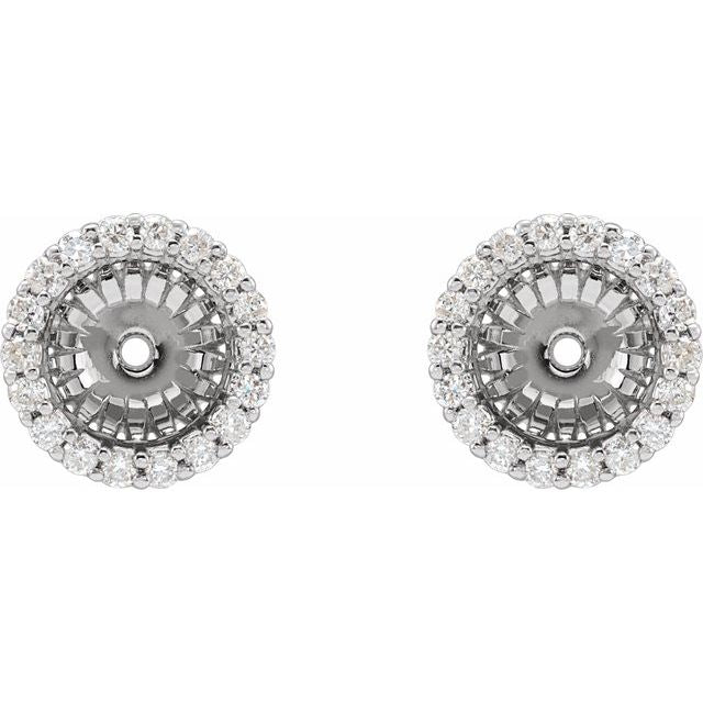 Halo-Style Earring Jackets