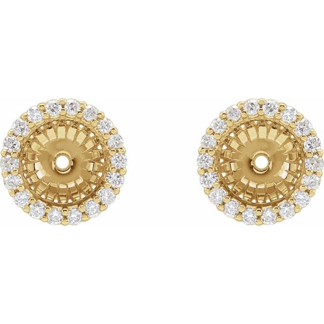 Halo-Style Earring Jackets