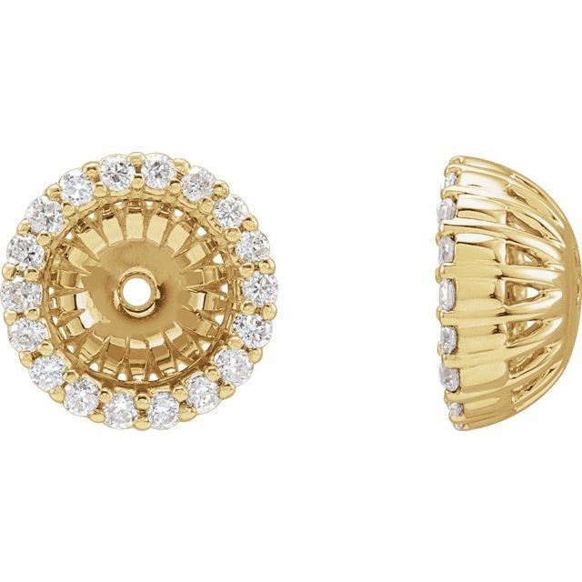 Halo-Style Earring Jackets