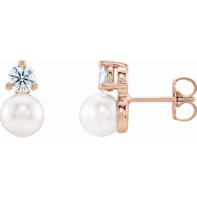 Accented Pearl Earrings