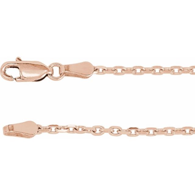 Diamond-Cut Cable Chain