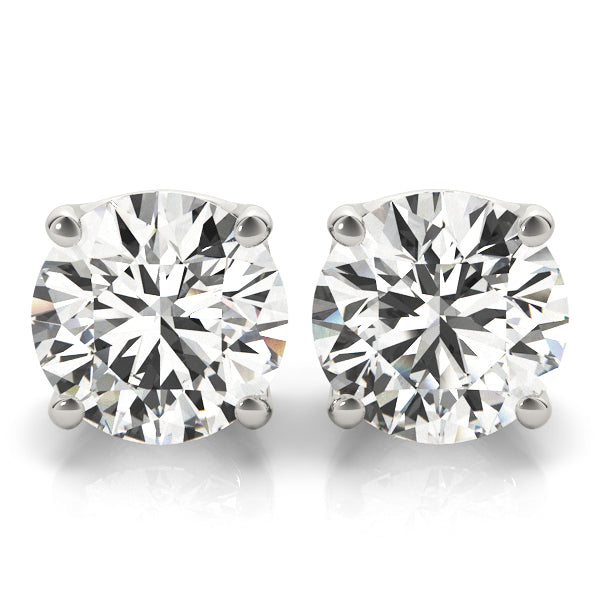 0.05CT Lab Diamond White Gold Studs