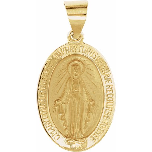 Hollow Miraculous Medal
