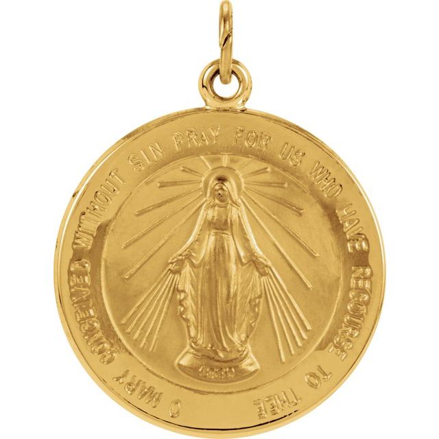 Miraculous Medal Necklace or Pendant