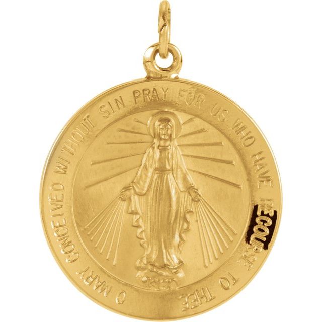 Miraculous Medal Necklace or Pendant