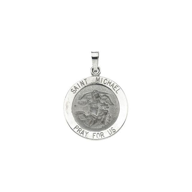 St. Michael Medal Necklace or Pendant