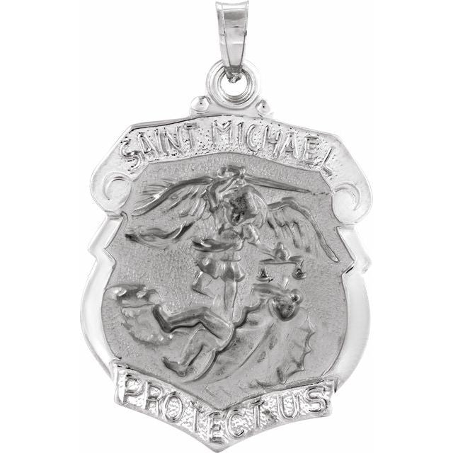 St. Michael Medal Necklace or Pendant