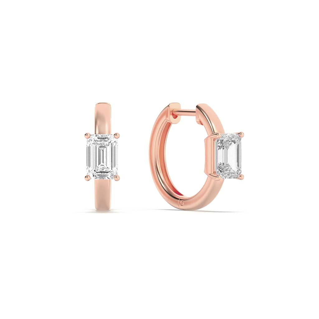 14KR 1.5ctw Lab Diamond Stud Earrings F+VS+