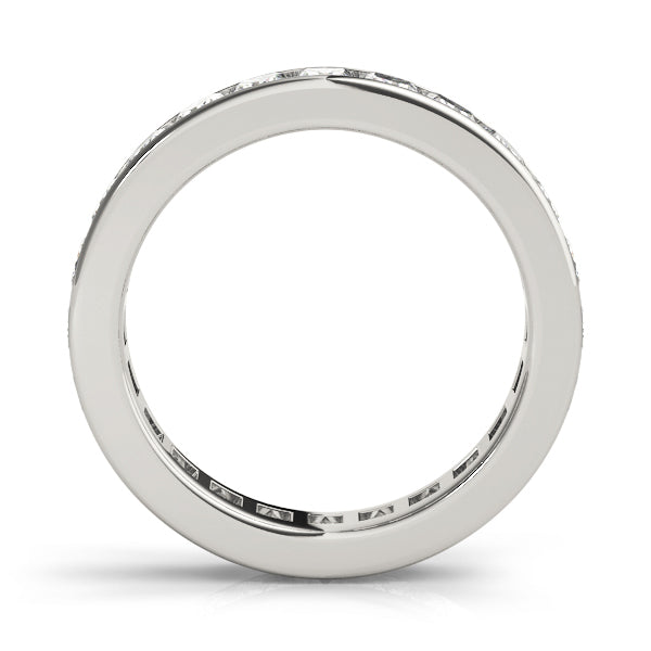 Multi-Diamond Square Wedding Ring