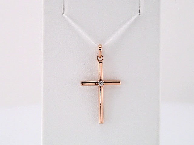 Birthstone Cross Pendant