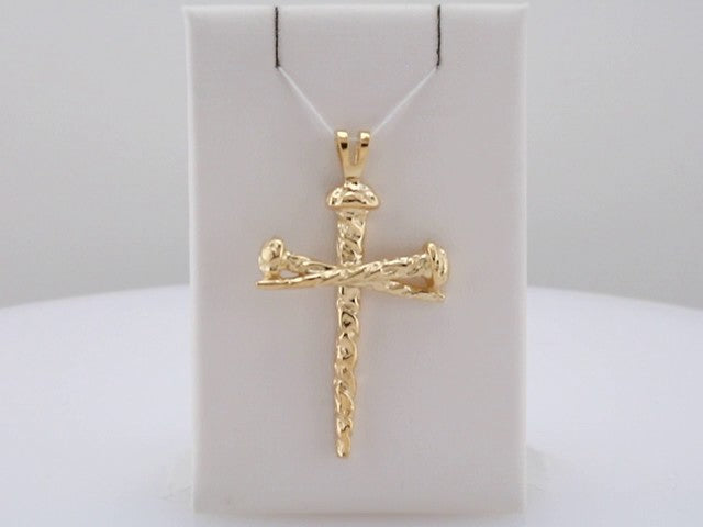 Nail Cross Pendant