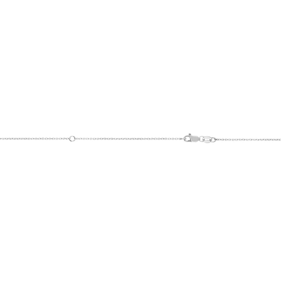 10K Gold 0.87mm Extendable Diamond Cut Cable Chain