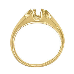 1.0 CT Round Diamond Mens Solitaire Ring