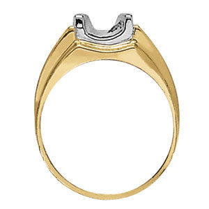 1.0 CT Round Diamond Mens Solitaire Ring